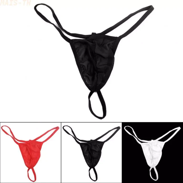 จีสตริงผู้ชายผ้าโปร่ง Spandex | mainstay.th